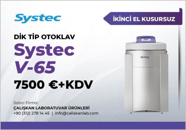 Systec - Dik Tip Otoklav Systec V-65