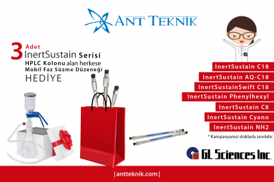 GL Sciences InertSustain Serisi HPLC Kolonları