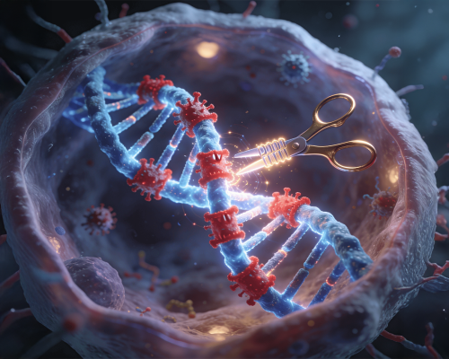 Genetik Makas Devrimi: CRISPR Teknolojisi HIV Virüsünü Hücrelerden Tamamen Sildi