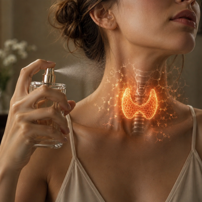Parfüm ve Kozmetik Ürünlerindeki Gizli Tehlike: Tiroid Bölgesine Sıkılan Parfümler Hormonları Nasıl Etkiliyor?