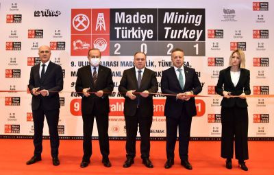 Madencilik sektörünün Avrasya’daki en kapsamlı buluşması Tüyap’ta başladı