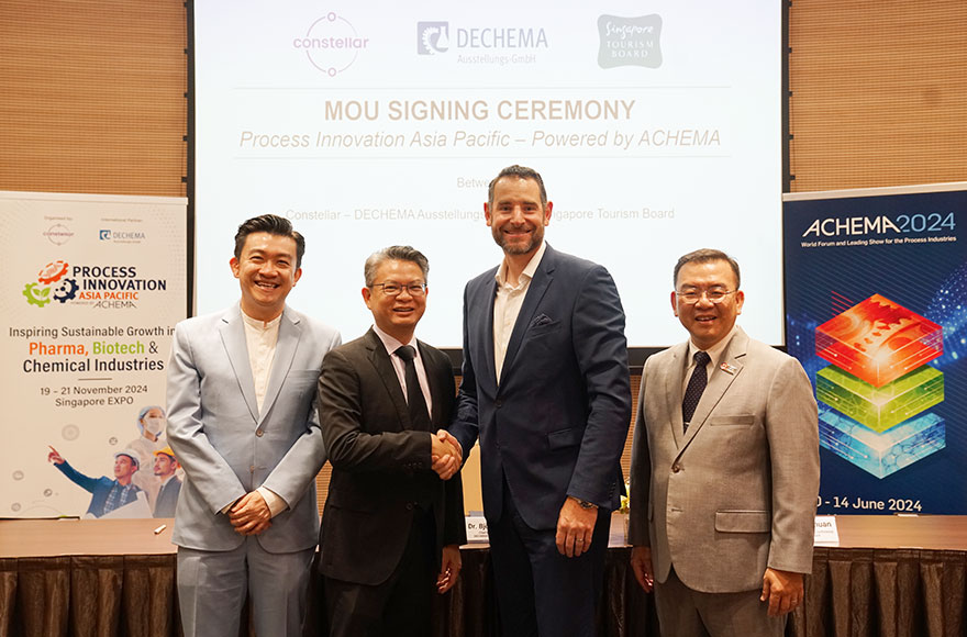 DECHEMA ve Constellar Güneydoğu Asya'nın İlk Özel Proses Teknolojisi Ticaret Etkinliğini Başlattı