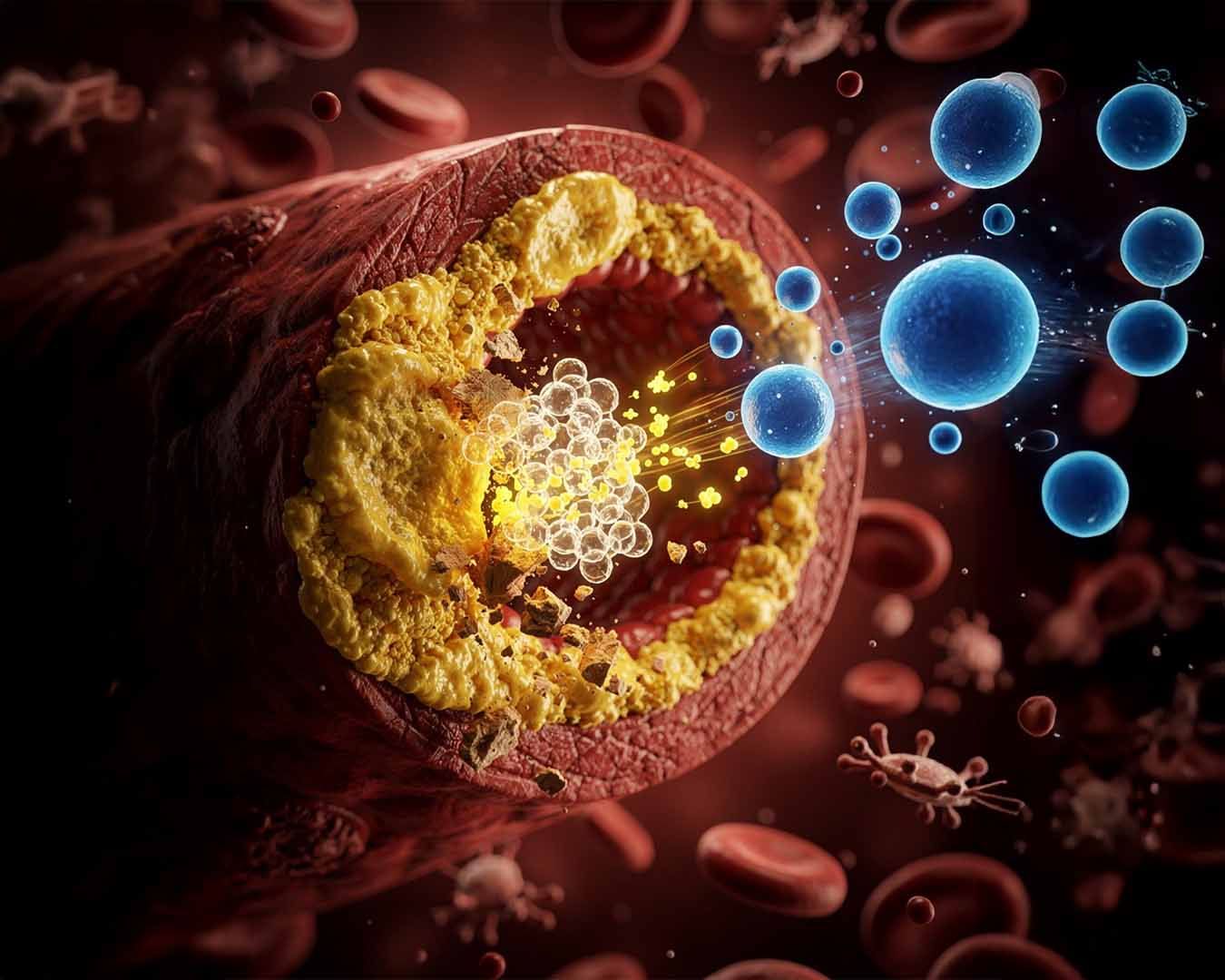 Damar Tıkanıklığına Umut: Bilim İnsanları Atardamarlardaki Kolesterol Plaklarını Eriten Yeni Bir Enzim Keşfetti