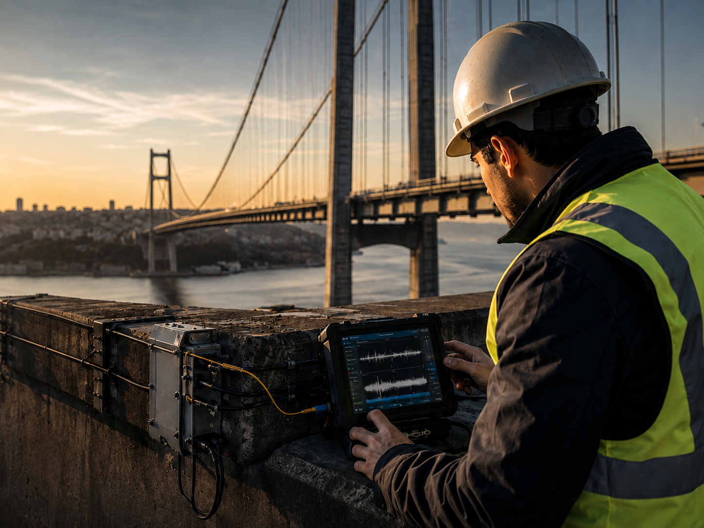Telefon Fiberleri Köprü Hasarını Uzaktan İzleyebiliyor