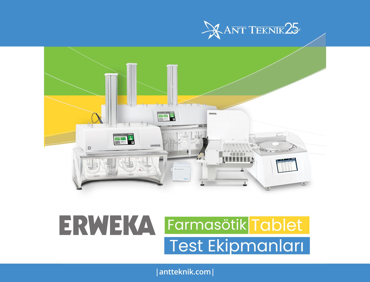 Erweka Dissolüsyon Test Cihazları, Fiziksel Test Cihazları ve Ar-Ge Ekipmanları